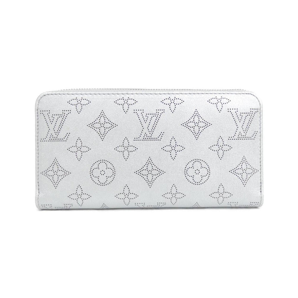 Louis Vuitton Silver Leather Long Wallet