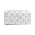Louis Vuitton Silver Leather Long Wallet