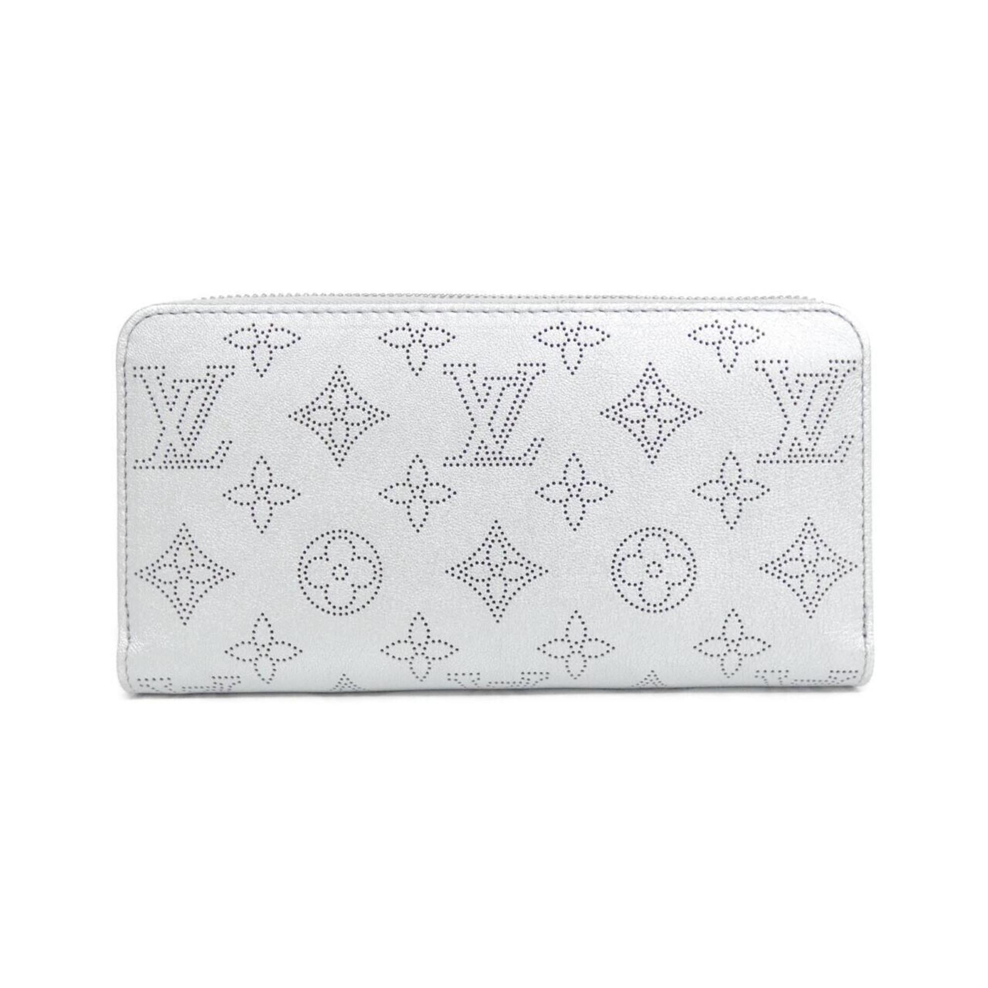 Louis Vuitton Silver Leather Long Wallet