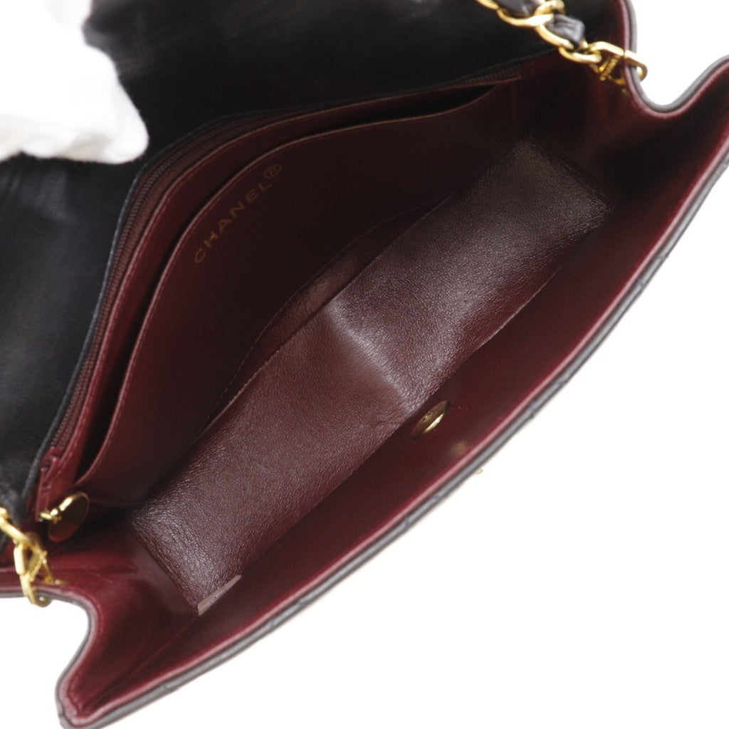 Chanel Black Leather Shoulder Bag