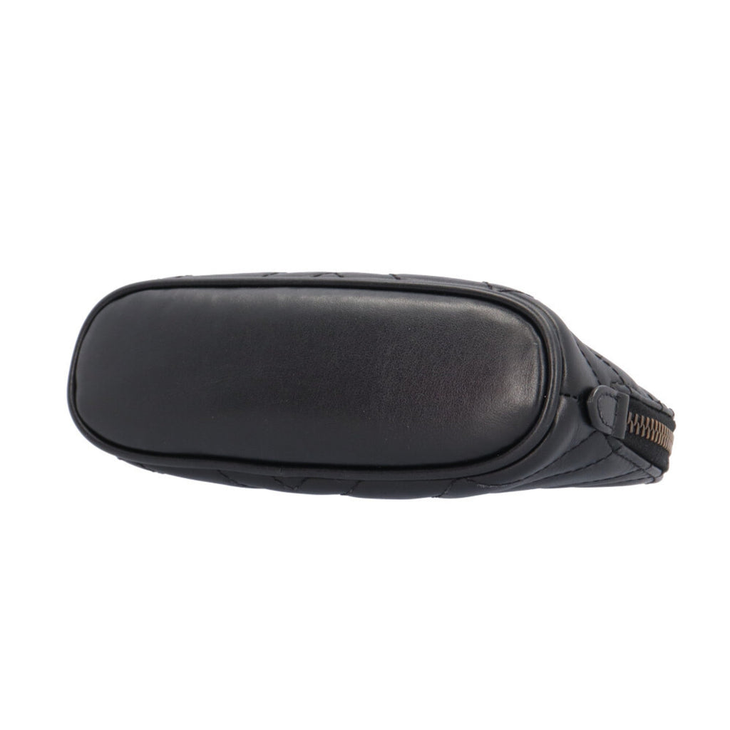 Gucci Black Leather Pouch (Pre-Owned)
