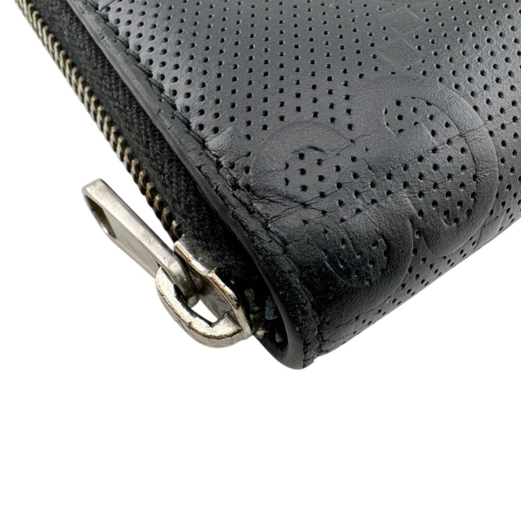 Gucci Black Leather Long Wallet (Bi-Fold) (Pre-Owned)