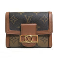 Louis Vuitton Monogram Reverse Brown Monogram Monogram Reverse Monogram Reverse Monogram Wallet (Tri-Fold)