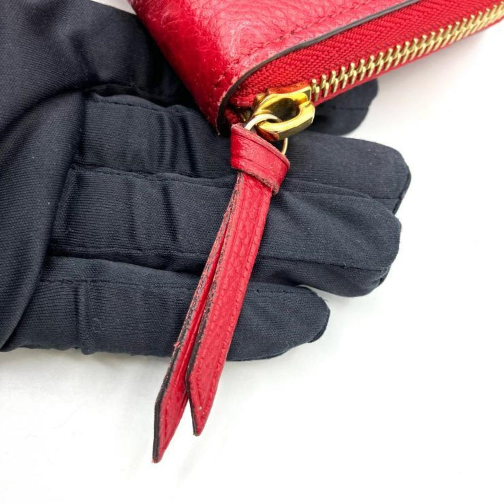 Louis Vuitton Raisin Red Color Monogram Empreinte Long Wallet