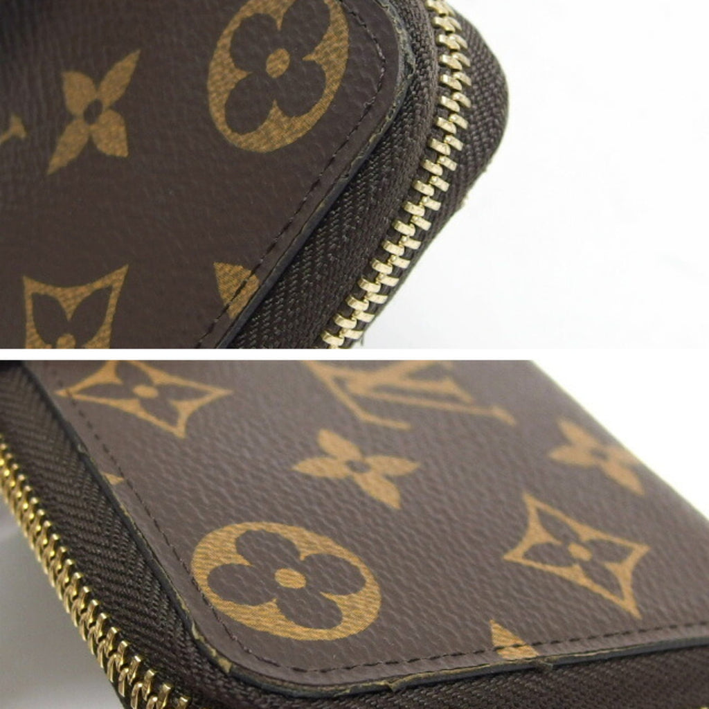 Louis Vuitton Brown Pink Rose Ballerine Monogram Canvas Long Wallet