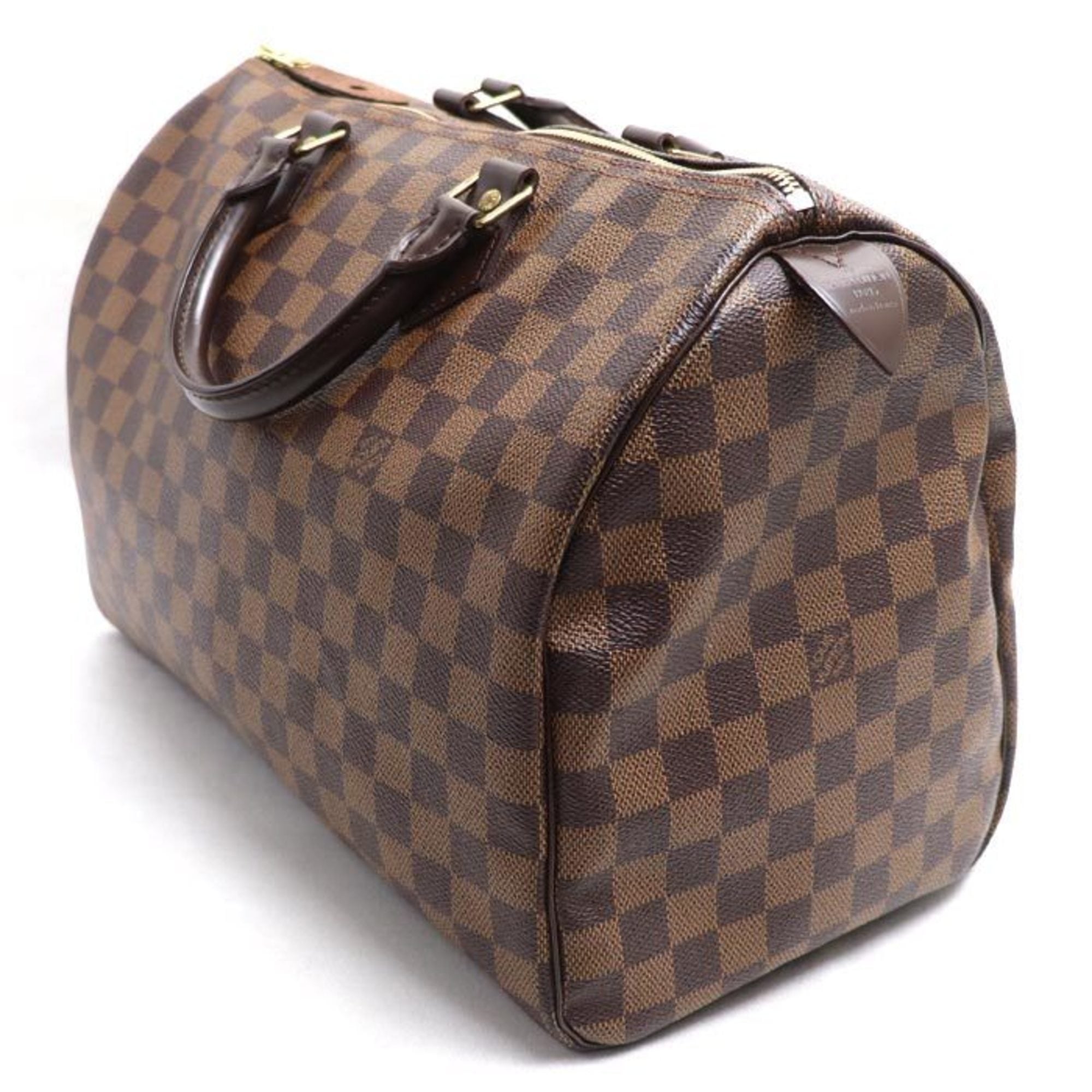 Louis Vuitton Brown Damier Canvas Damier Canvas Boston Bag