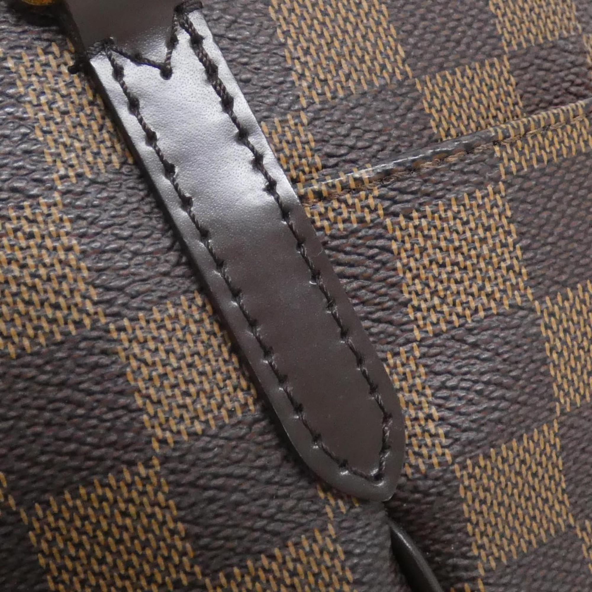 Louis Vuitton Ebene Coated Canvas Handbag