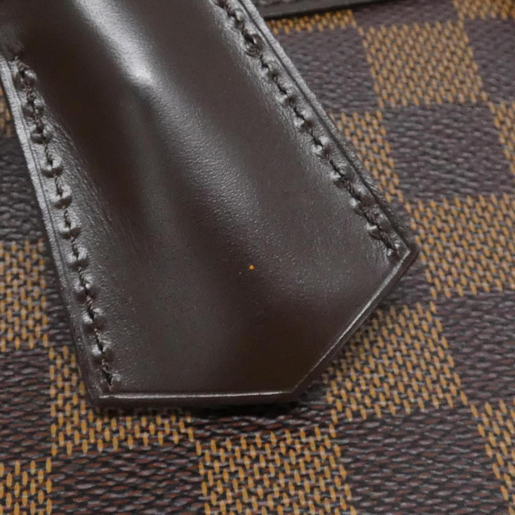 Louis Vuitton Brown Coated Canvas Handbag