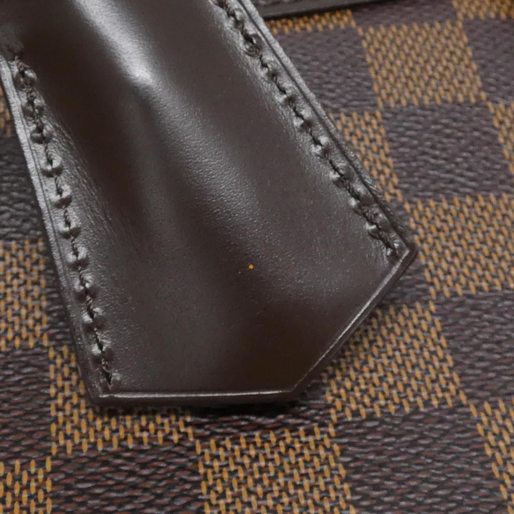 Louis Vuitton Brown Coated Canvas Handbag