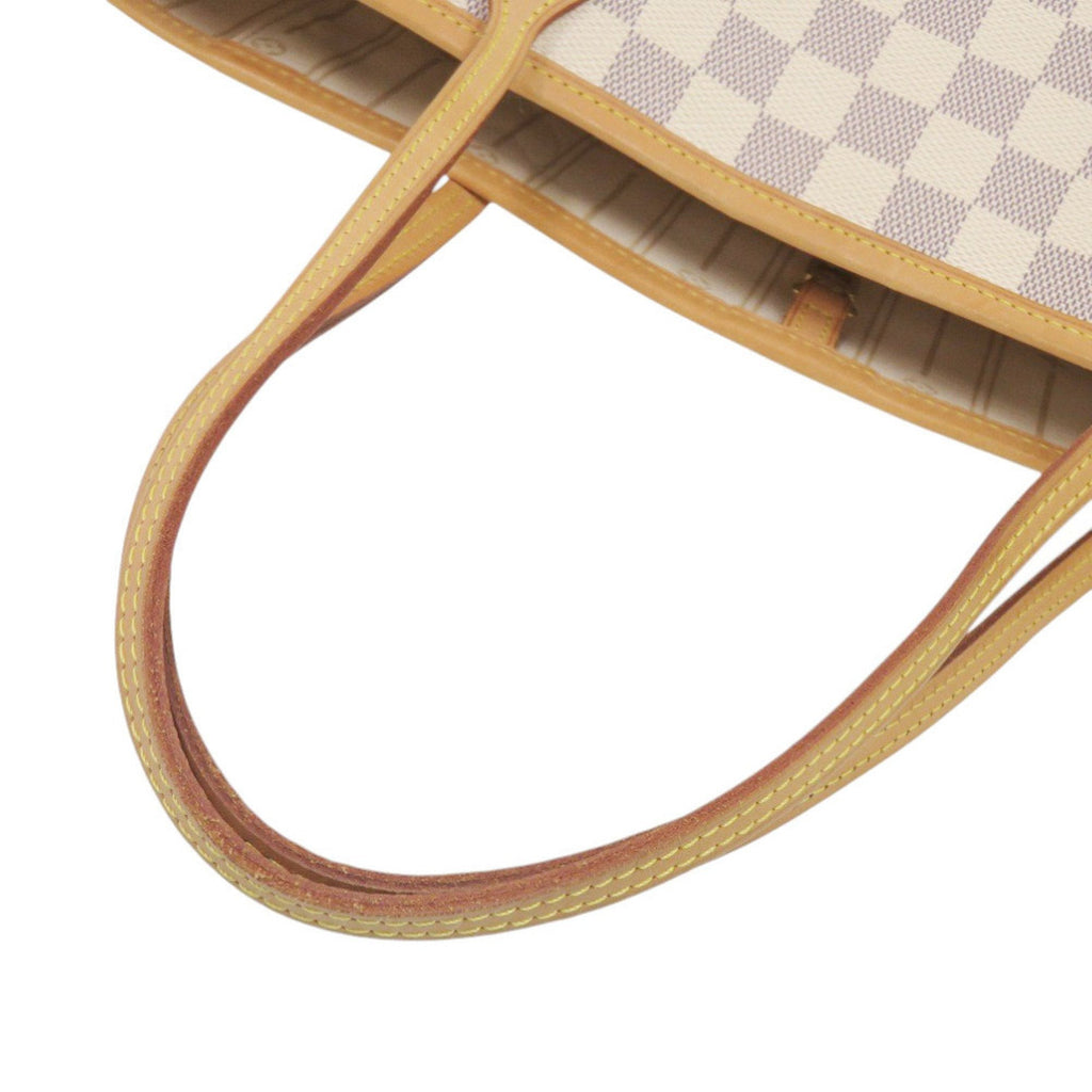 Louis Vuitton White Damier Azur Tote Bag