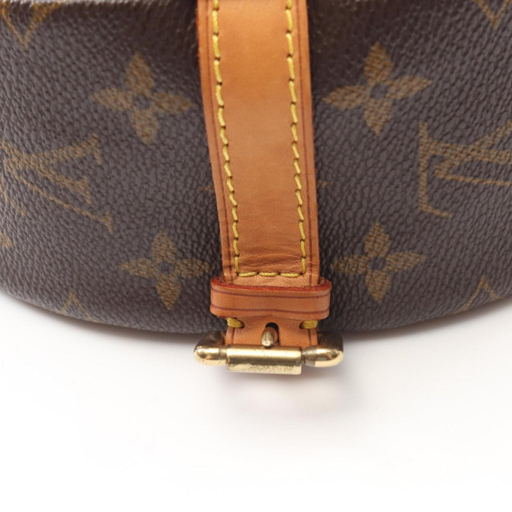 Louis Vuitton Brown Monogram Coated Canvas Leather Shoulder Bag