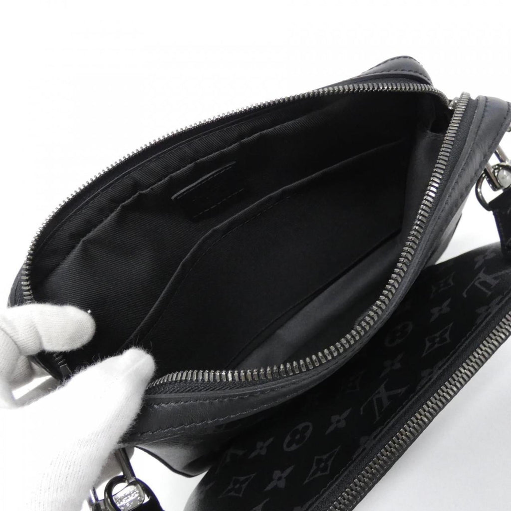 Louis Vuitton Monogram Eclipse Black Gris Coated Canvas Shoulder Bag