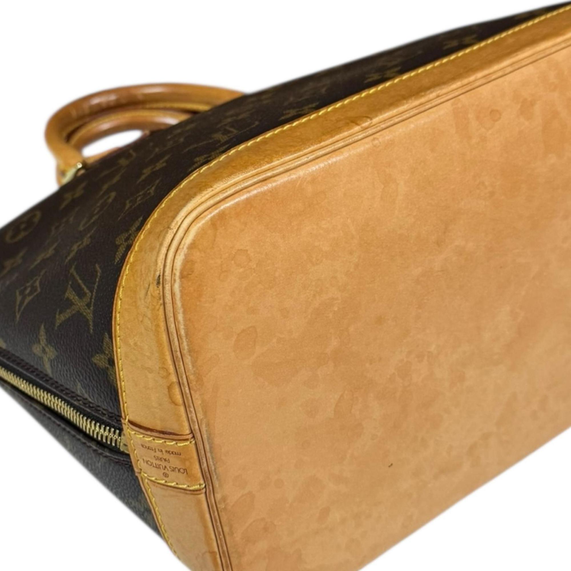 Louis Vuitton Brown Monogram Canvas Handbag