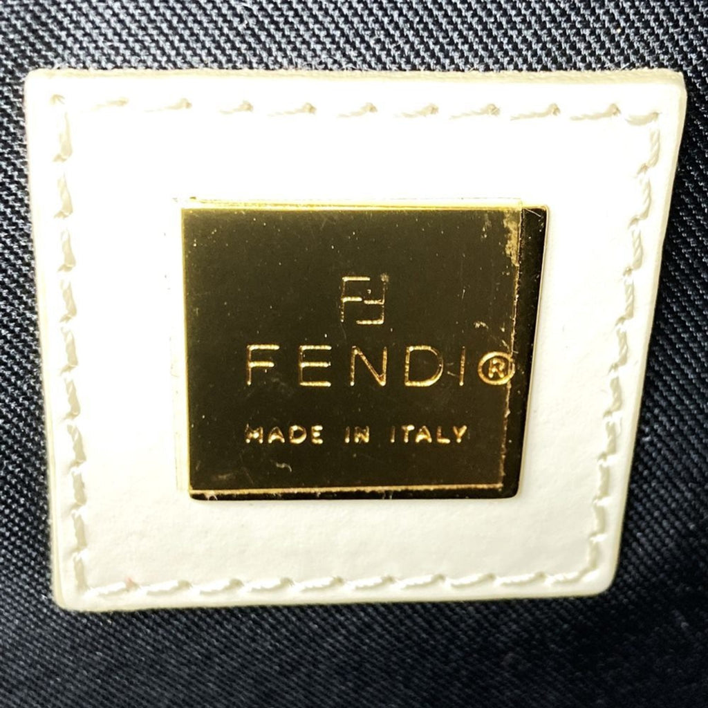 Fendi Black Leather Shoulder Bag