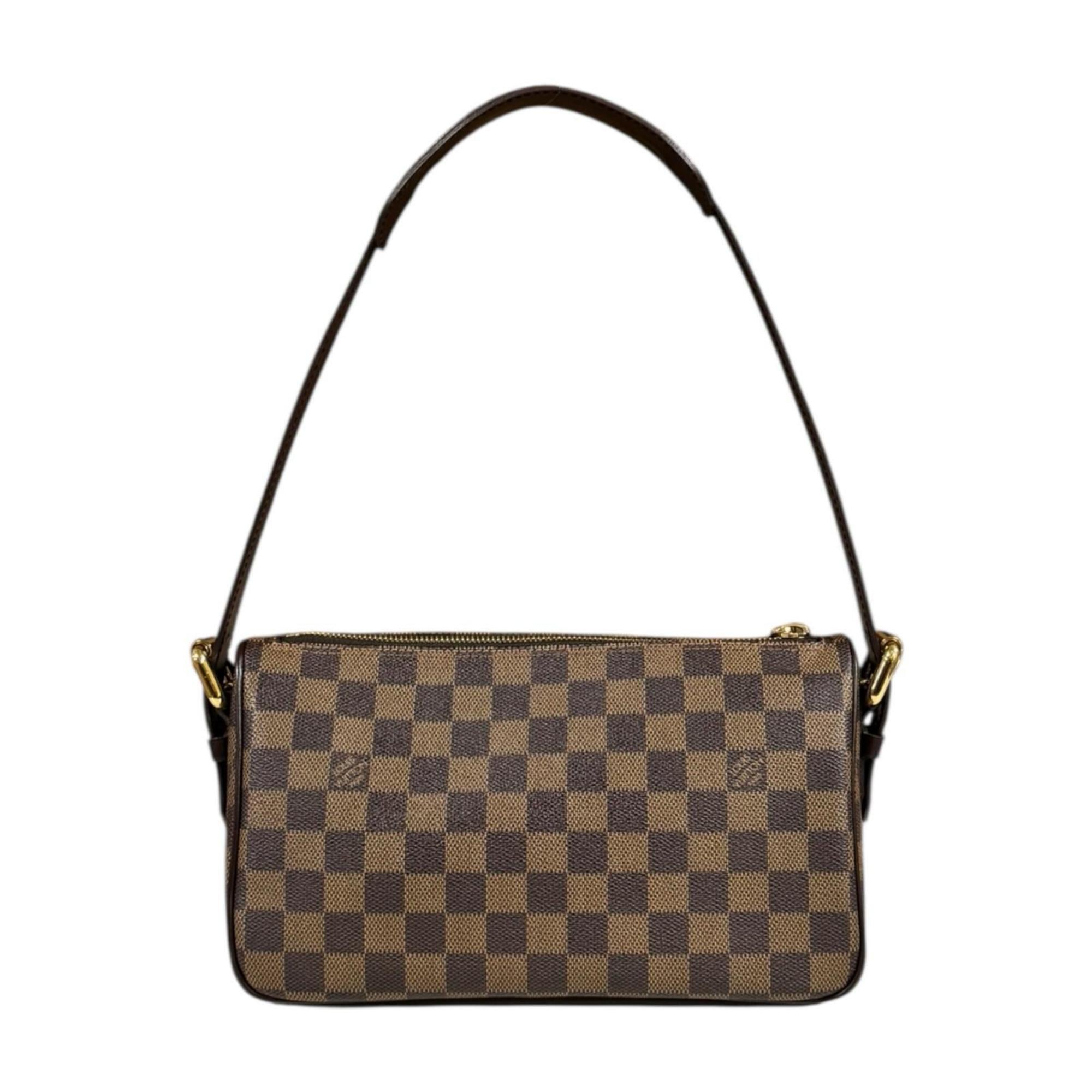 Louis Vuitton Damier Brown Damier Canvas Damier Canvas Shoulder Bag