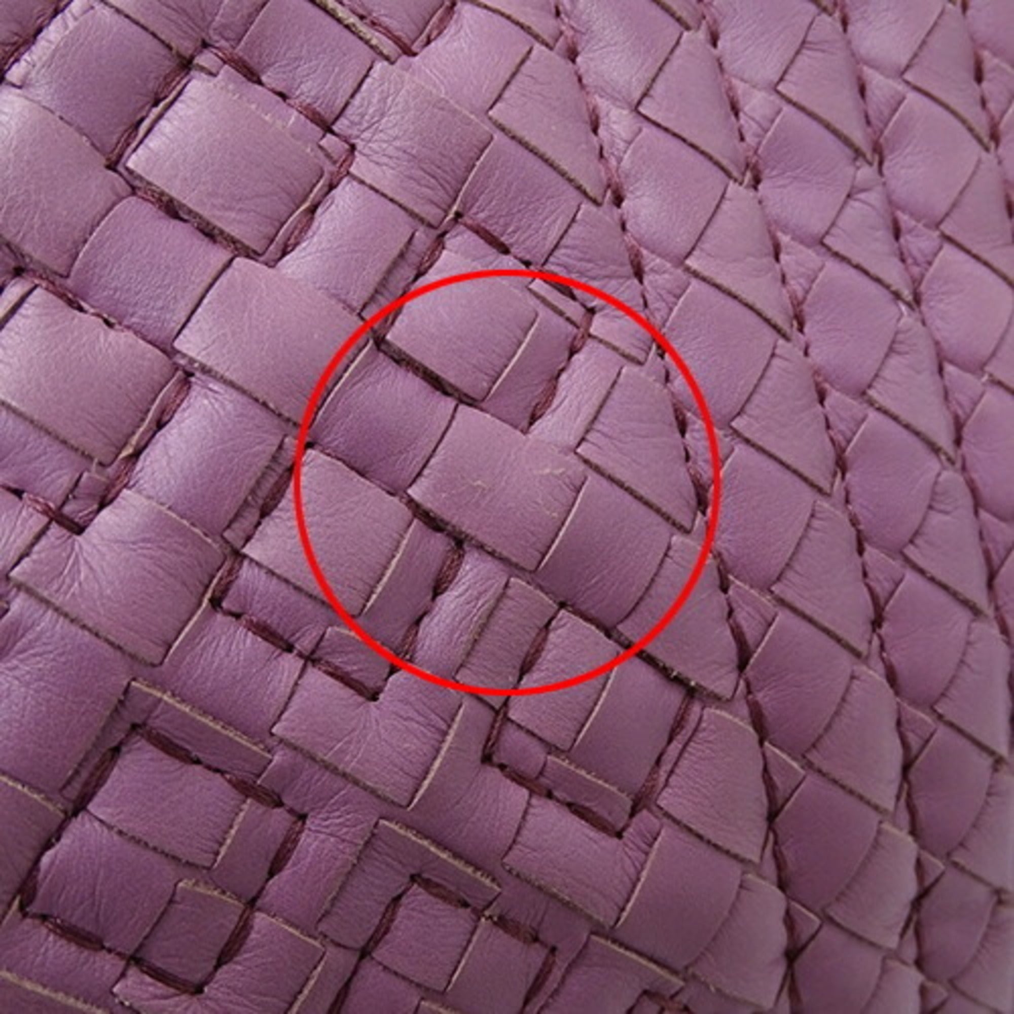 Bottega Veneta Pink Purple Leather Tote Bag
