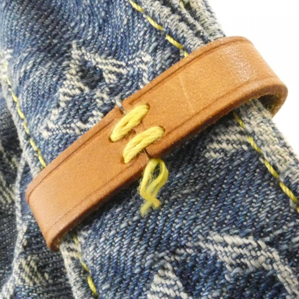Louis Vuitton Blue Denim Shoulder Bag