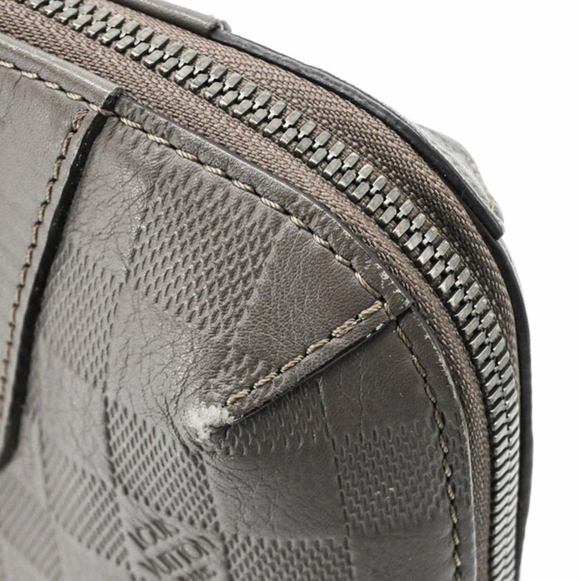 Louis Vuitton Gray Damier Infini Shoulder Bag