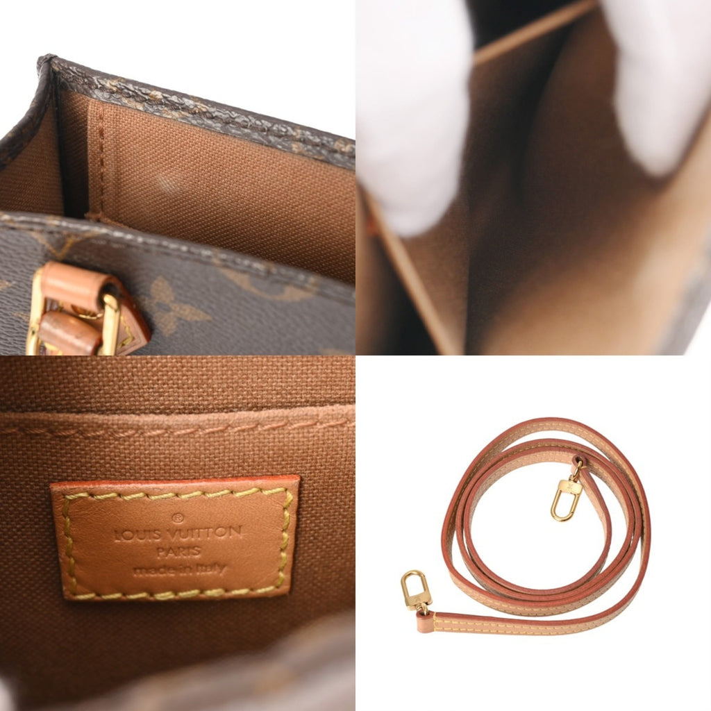 Louis Vuitton Brown Monogram Canvas Handbag