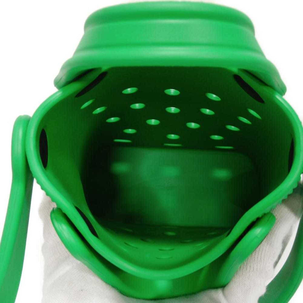 Balenciaga Green Rubber Pochette Shoulder