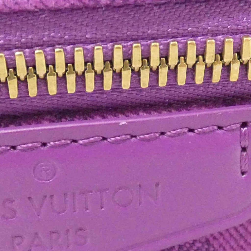 Louis Vuitton Purple Denim Canvas Shoulder Bag