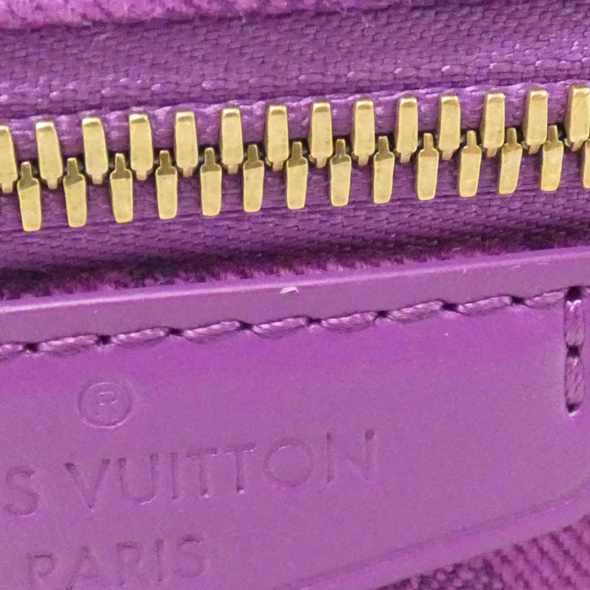 Louis Vuitton Purple Denim Canvas Shoulder Bag