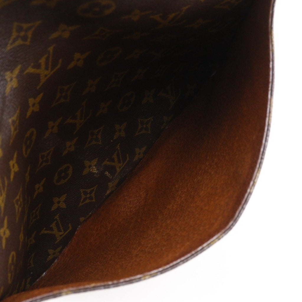 Louis Vuitton Brown Monogram Canvas Shoulder Bag