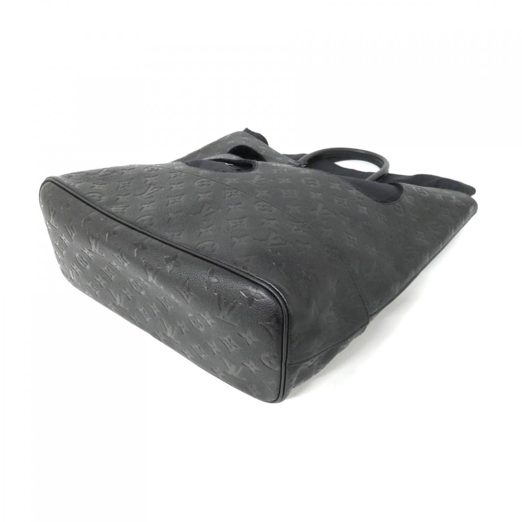 Louis Vuitton Black Leather Handbag