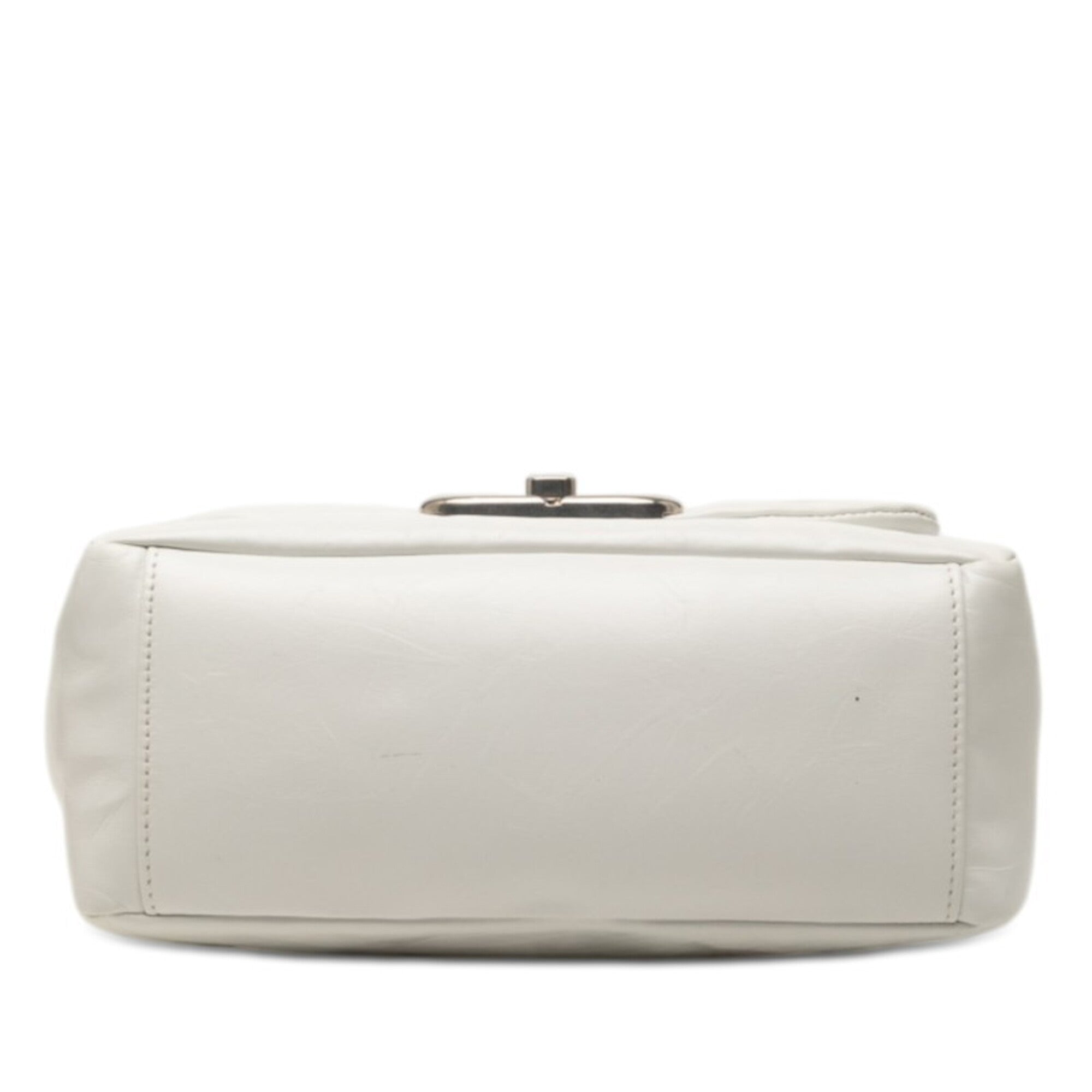 Balenciaga White Leather Shoulder