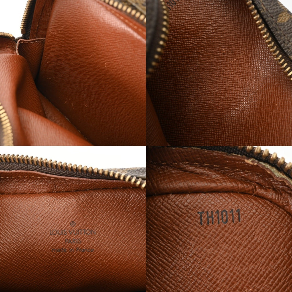 Louis Vuitton Brown Monogram Canvas Shoulder Bag