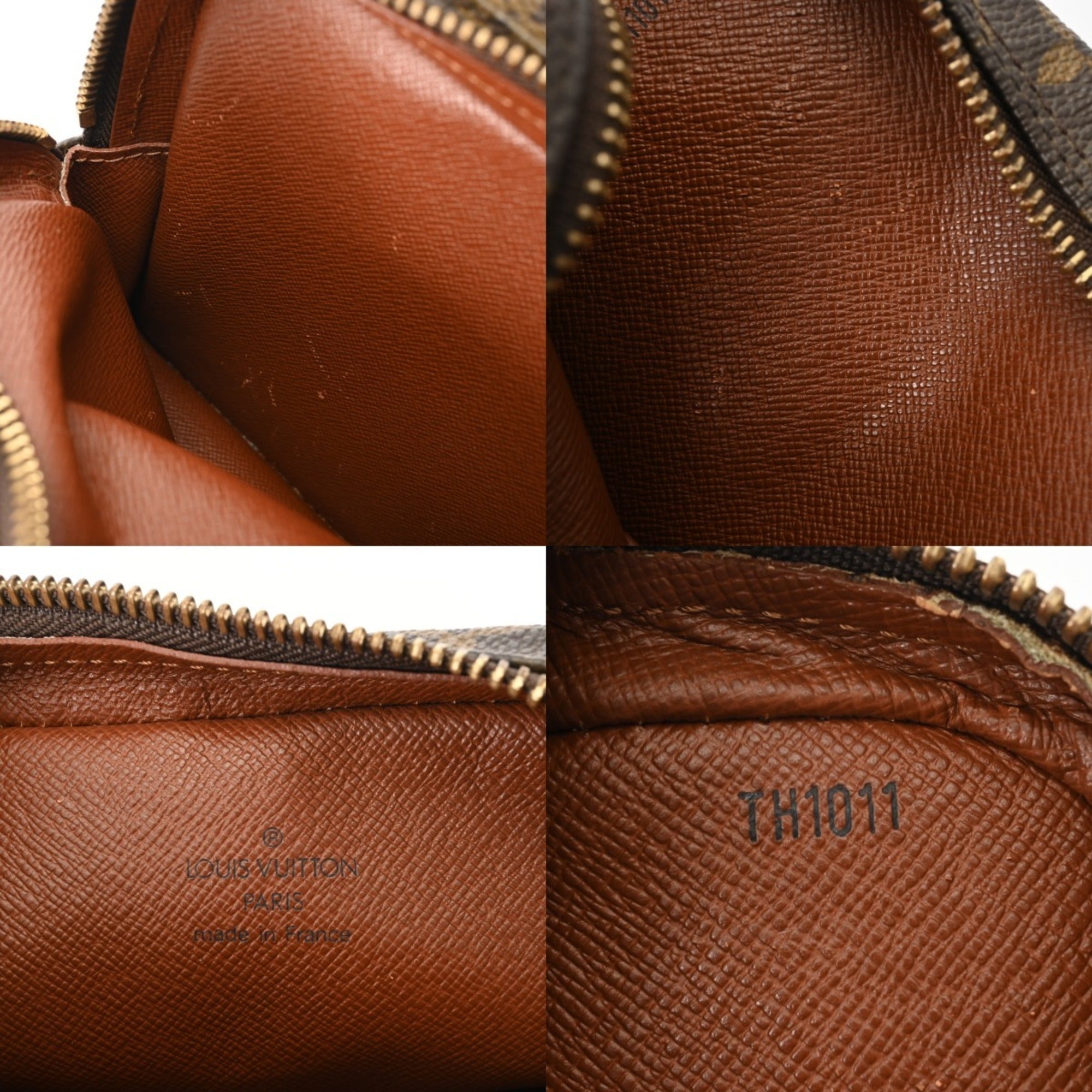 Louis Vuitton Brown Monogram Canvas Shoulder Bag