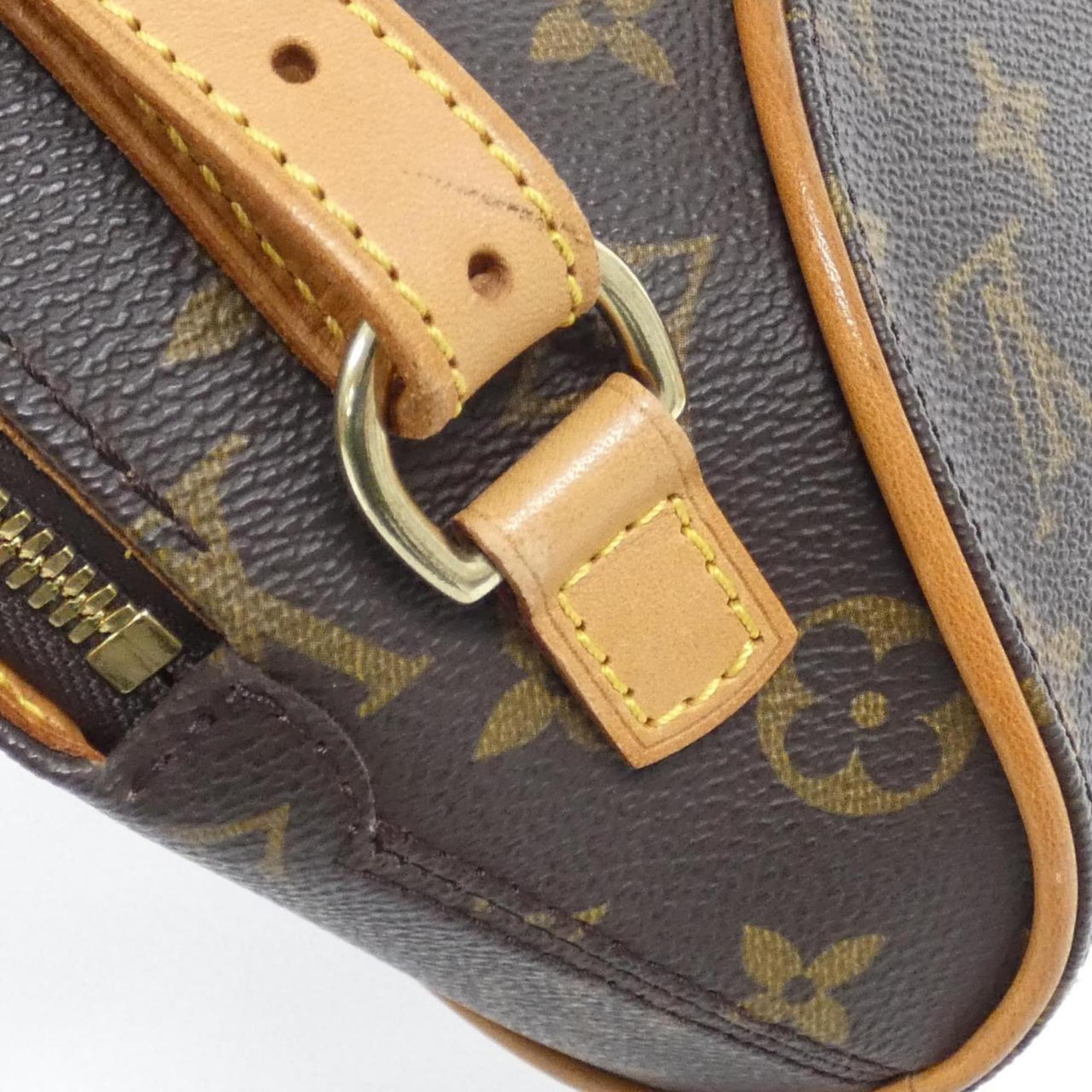 Louis Vuitton Marron Coated Canvas Backpack