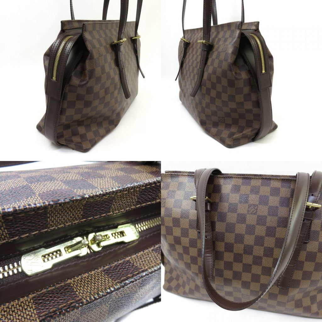 Louis Vuitton Damier Canvas Ebene Galle Damier Canvas Shoulder Bag Tote Bag