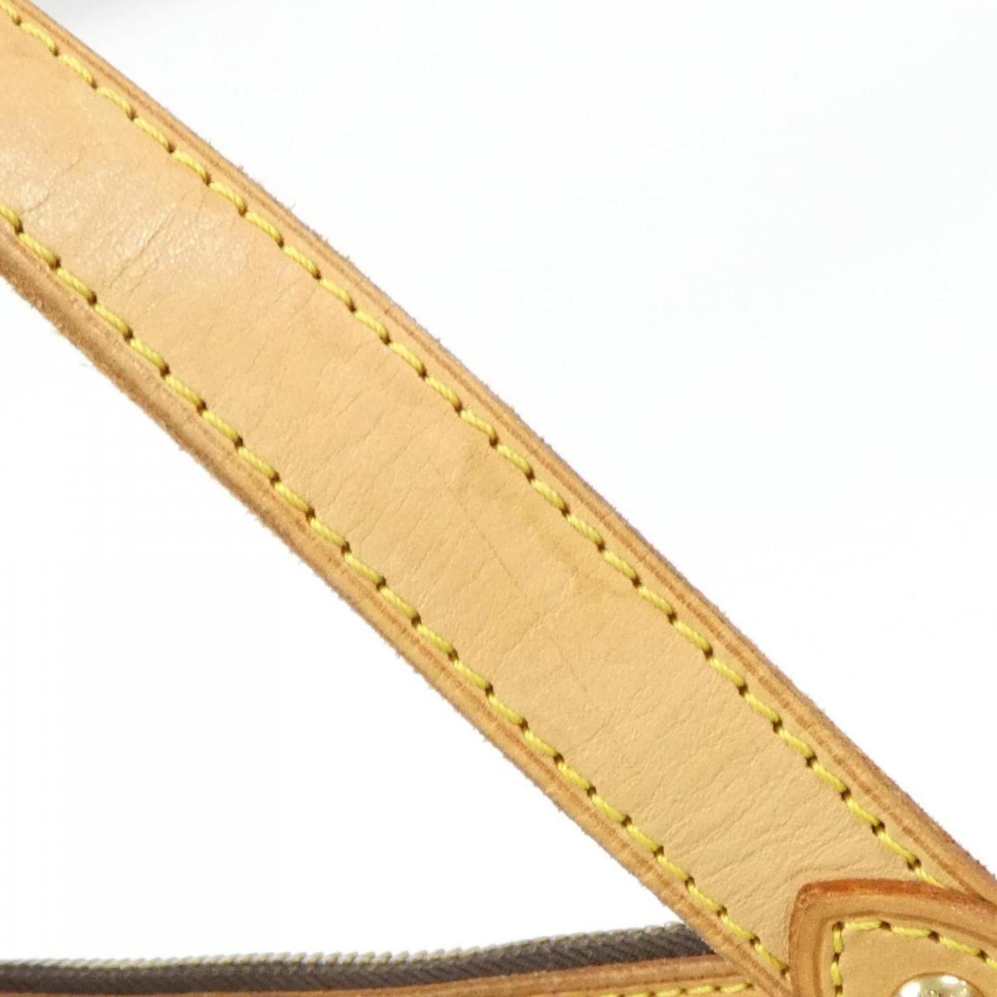 Louis Vuitton Brown Coated Canvas Handbag