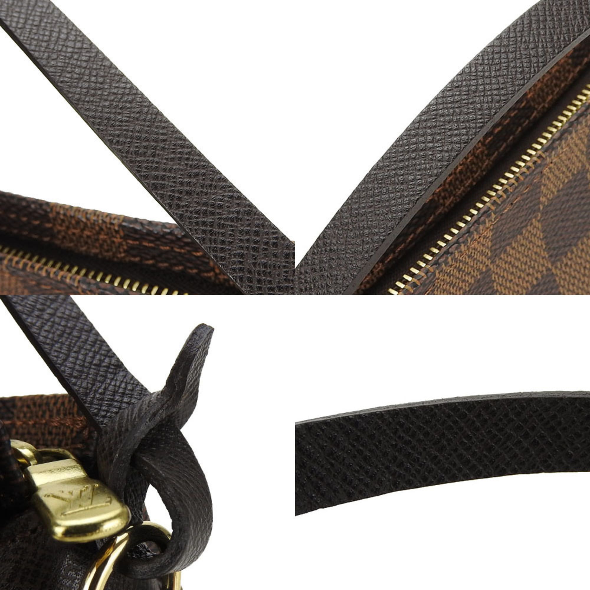 Louis Vuitton Damier Damier Canvas Ebene Damier Canvas Pouch