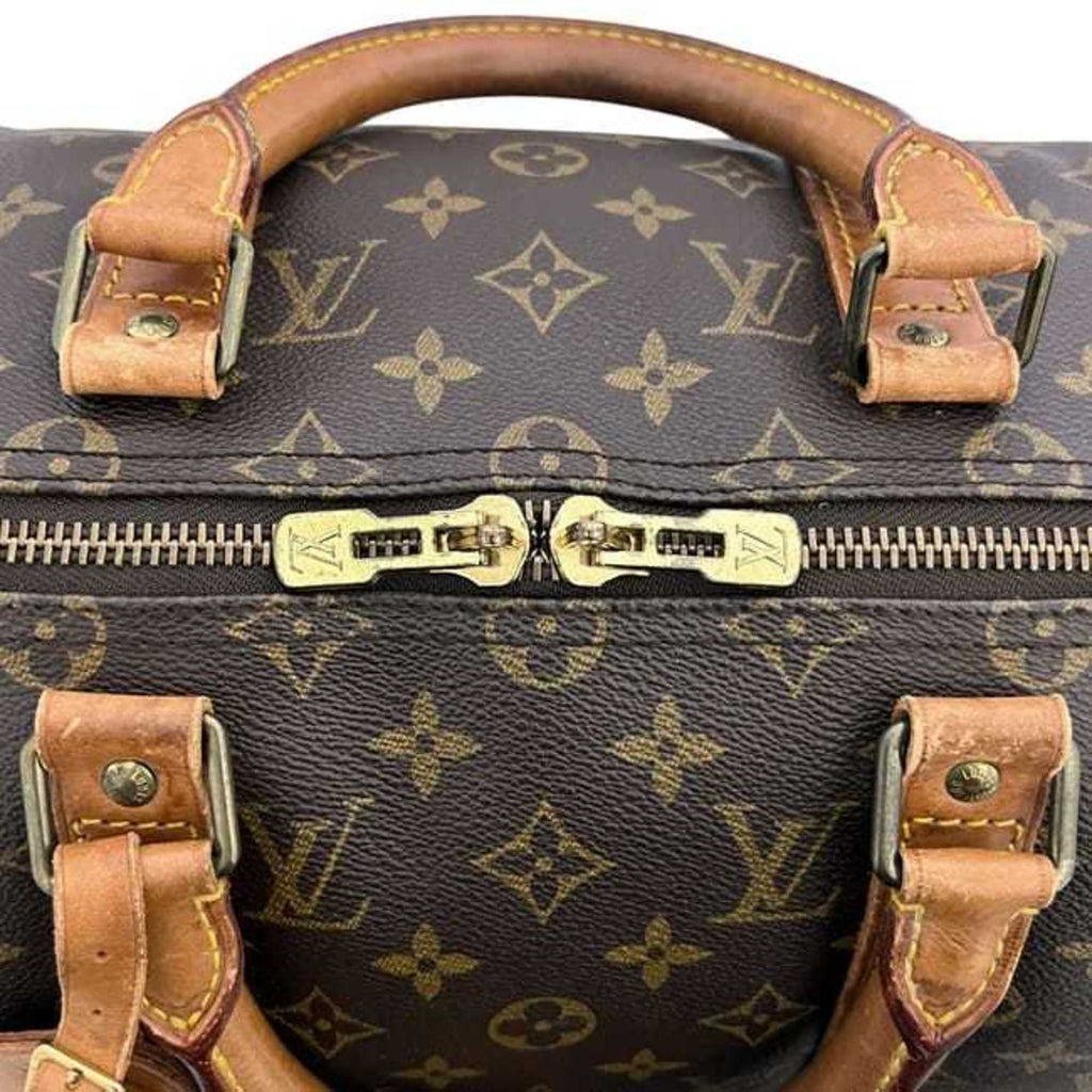Louis Vuitton Brown Monogram Monogram Boston Bag