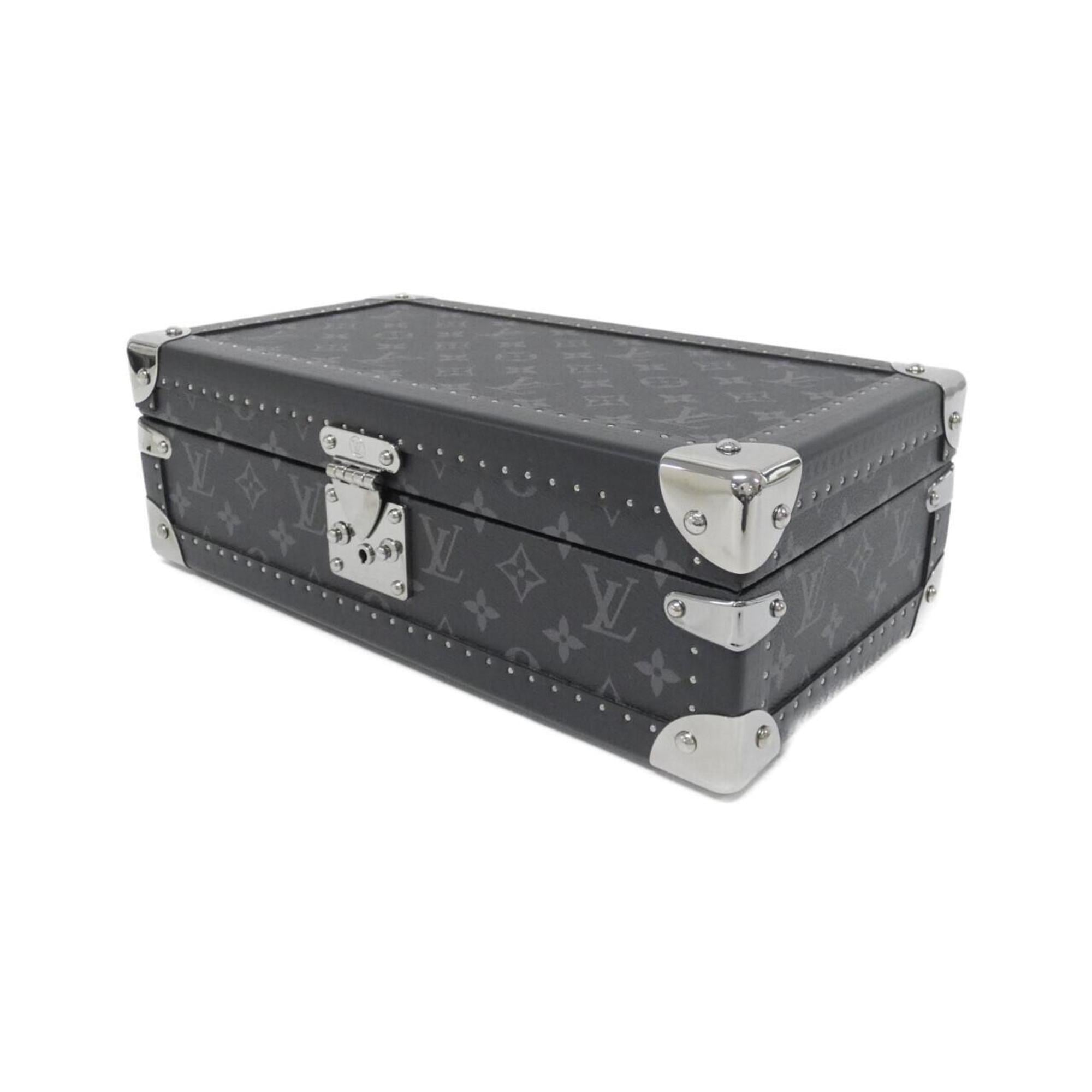 Louis Vuitton Black Coated Canvas Attaché Case
