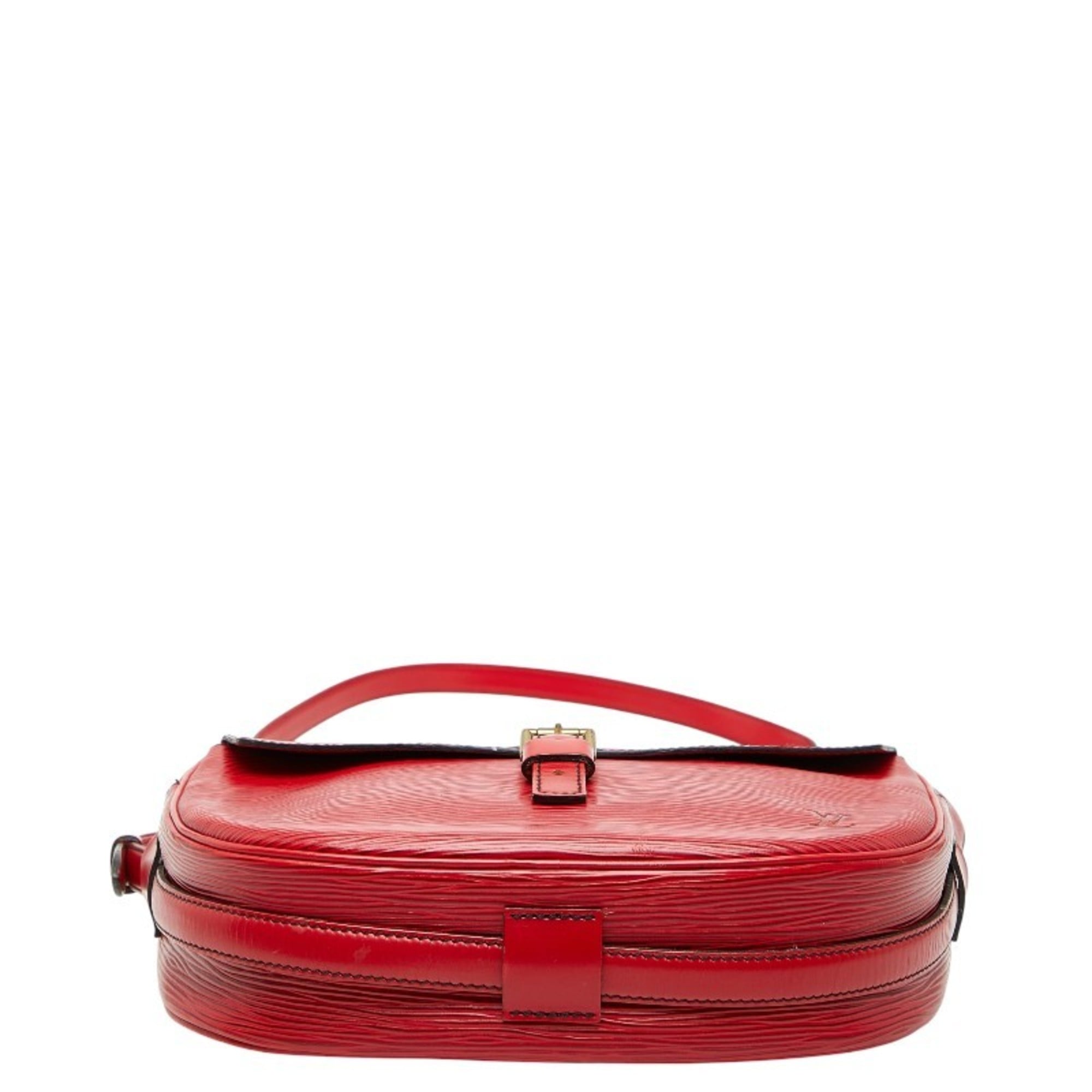 Louis Vuitton Castilian Red Leather Shoulder Bag