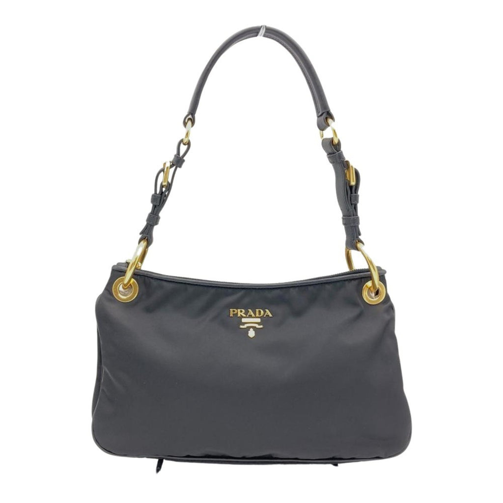 Prada Black Nylon Shoulder Bag