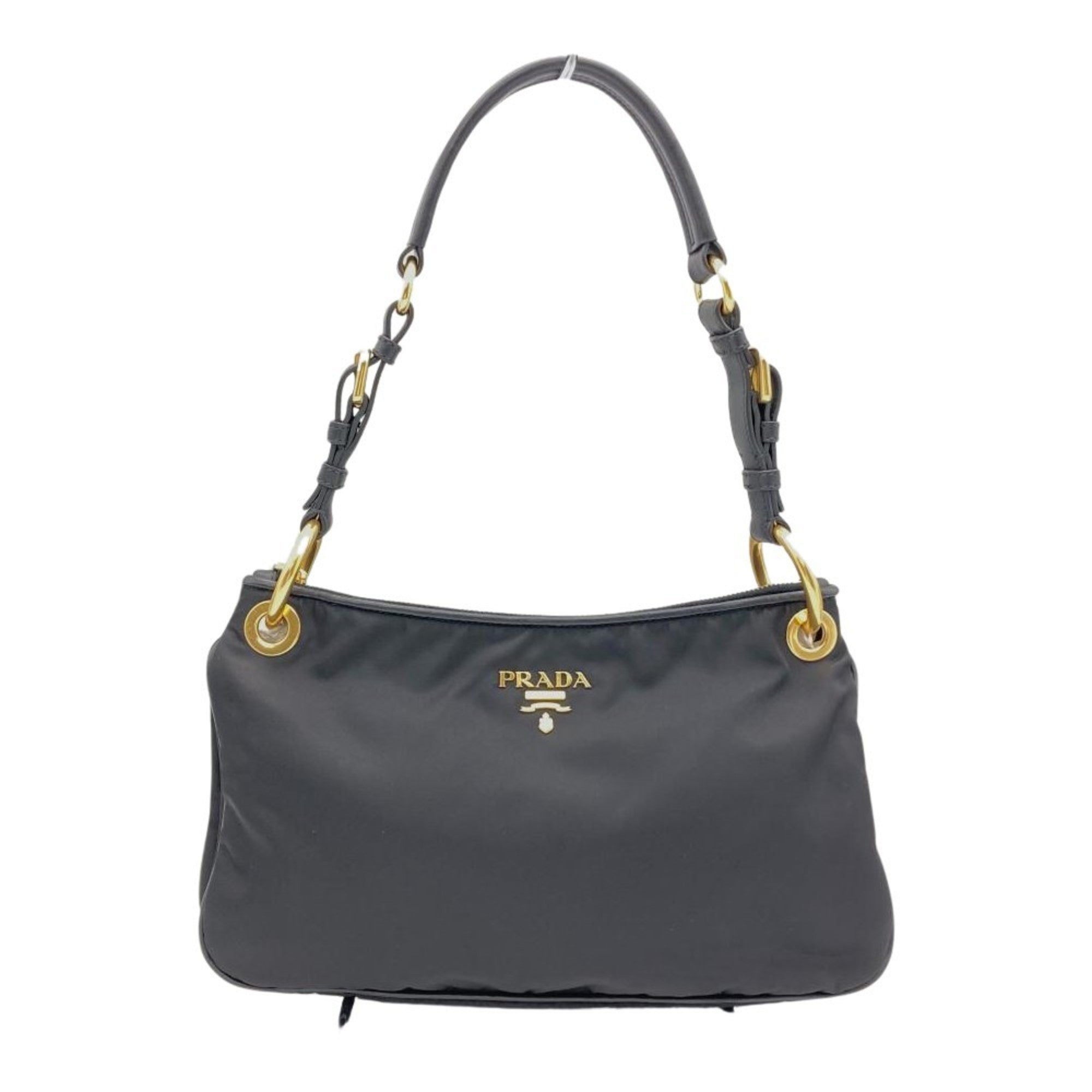 Prada Black Nylon Shoulder Bag