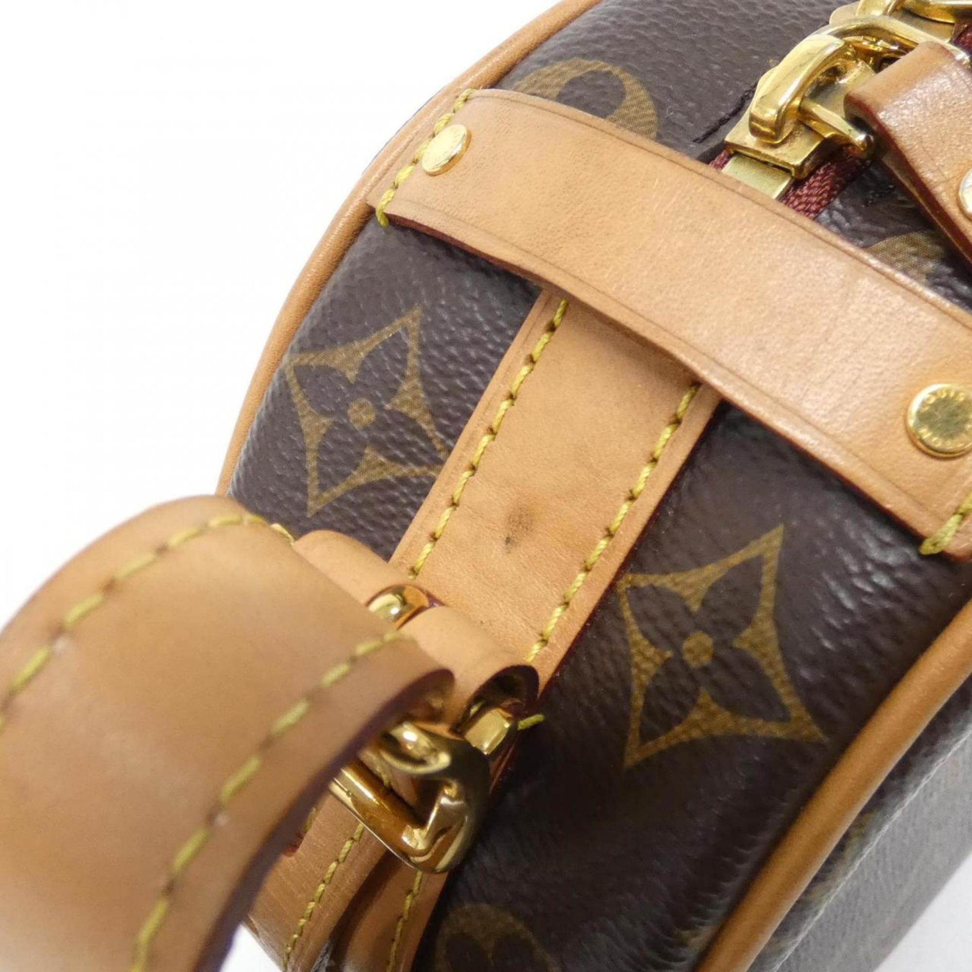 Louis Vuitton Marron Coated Canvas Shoulder Bag