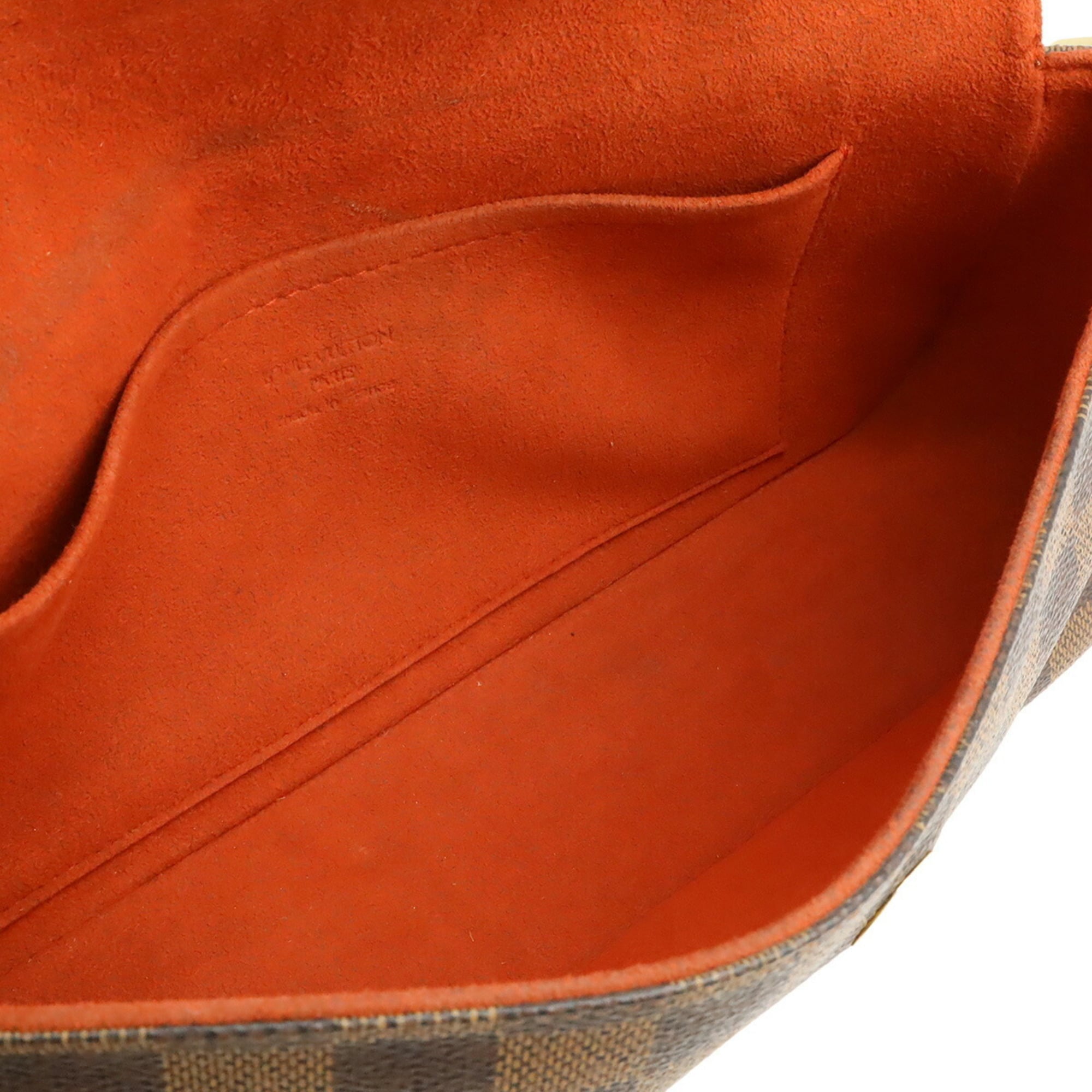 Louis Vuitton Brown Pvc Shoulder Bag