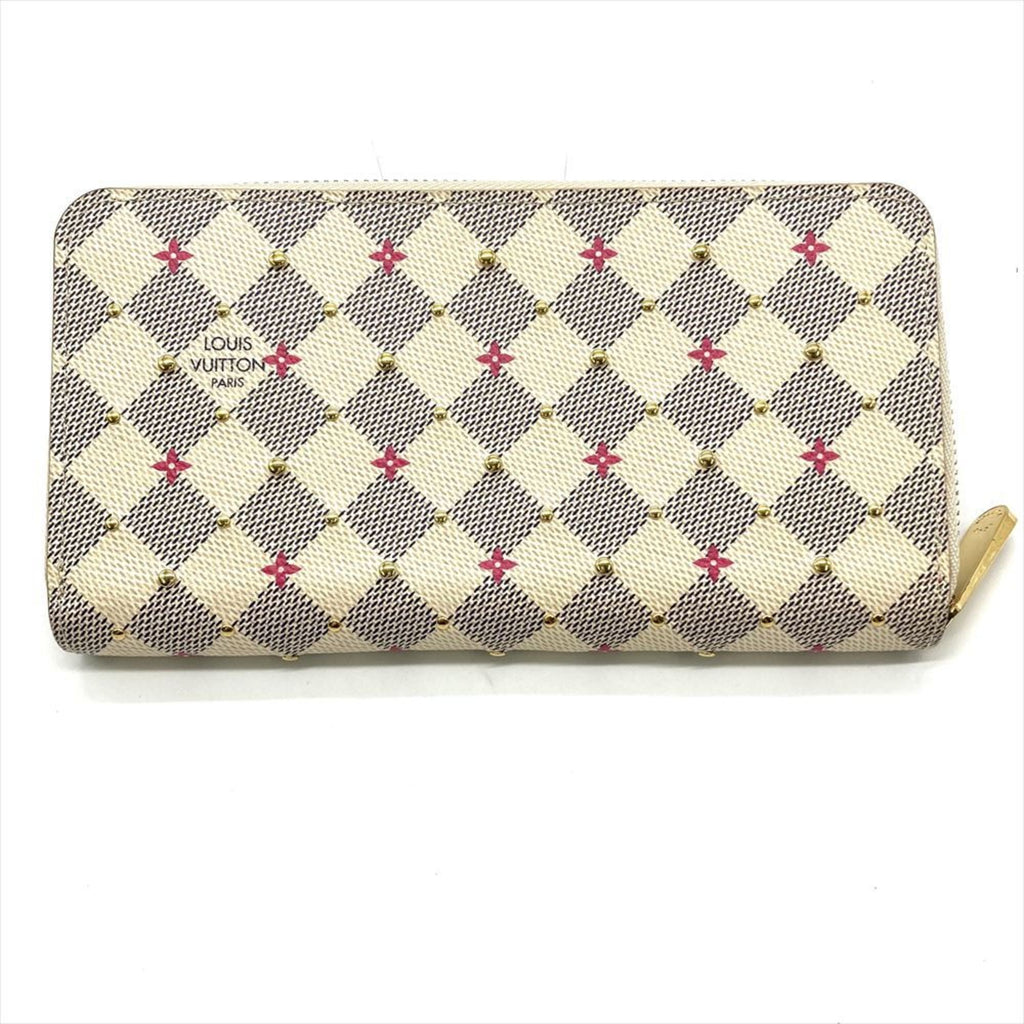 Louis Vuitton White Damier Azur Long Wallet