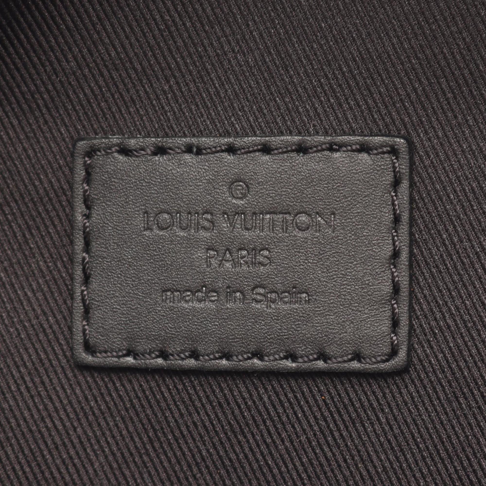 Louis Vuitton Black Onyx Damier Infini Leather Fanny Pack