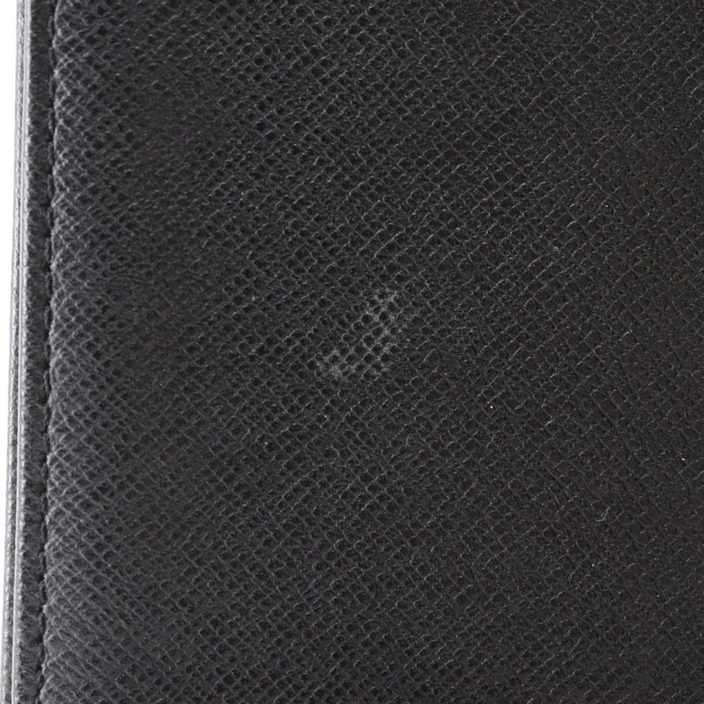 Louis Vuitton Ardoise Taiga Leather Long Bill Wallet