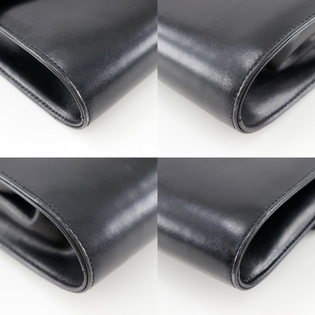 Gucci Black Leather Shoulder Bag (Pre-Owned)