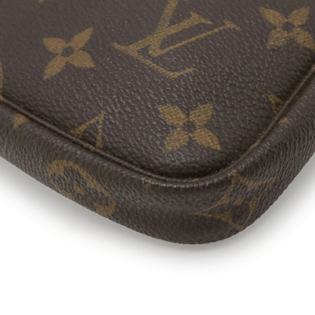 Louis Vuitton Brown Monogram Pochette Pouch