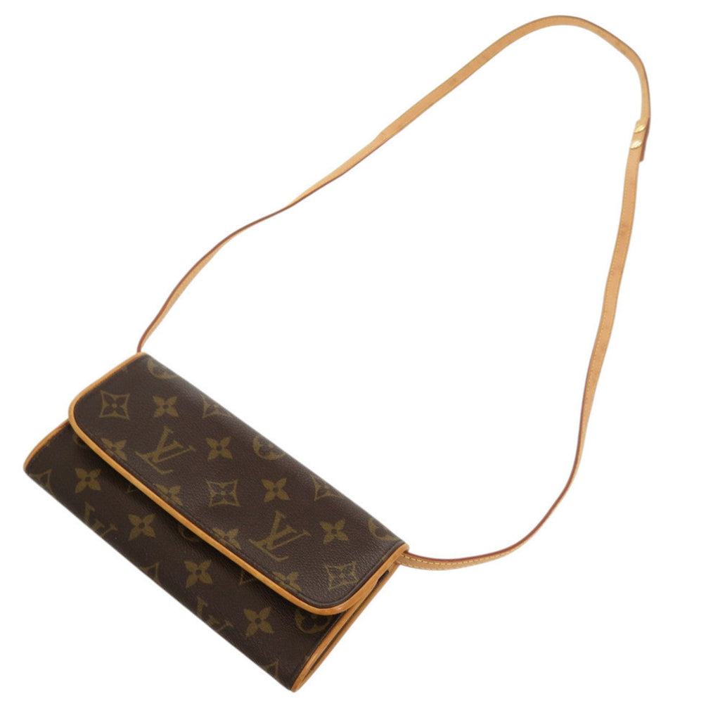 Louis Vuitton Monogram Brown Monogram Pochette Shoulder Bag