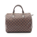 Louis Vuitton Brown Ebene Coated Canvas Leather Handbag