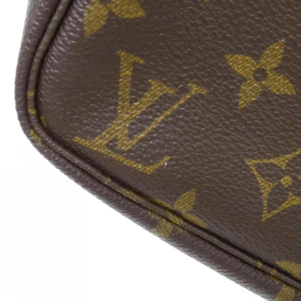 Louis Vuitton Monogram Marron Coated Canvas Pouch